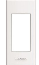 Bticino LivingLight Houder-afdekplaat profiel 1 module wit Houders