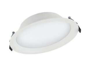 LEDVANCE Downlight Alu LED 100° 25W 830 3000K 2250lm Ø215mm 50.000u Led inbouwspots