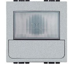 BTICINO LivingLight Automatische schakelaar infrarouge 2 modules 2.5A 230V Tech Bewegingsdetectoren