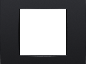 Niko Intense matt black 130-76100 enkelvoudige afdekplaat Niko Intense matt black