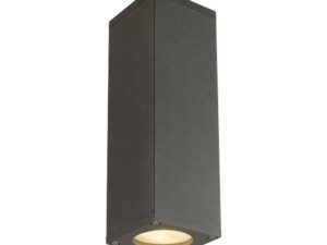 SLV THEO UP/DOWN wandarmatuur QPAR51 antraciet max. 2x 50W Wandlampen
