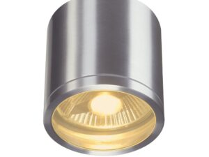 SLV ROX CEILING OUT QPAR111 outdoor plafondarmatuur alu geborsteld max. 50W IP44 Wandarmaturen