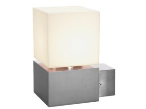 SLV SQUARE WALL E27 outdoor wandarmatuur roestvrij staal 304 max. 20W IP44 Wandarmaturen