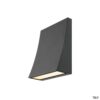 SLV DELWA WIDE LED outdoor wandarmatuur 3000K 100° antraciet IP44 Wandarmaturen
