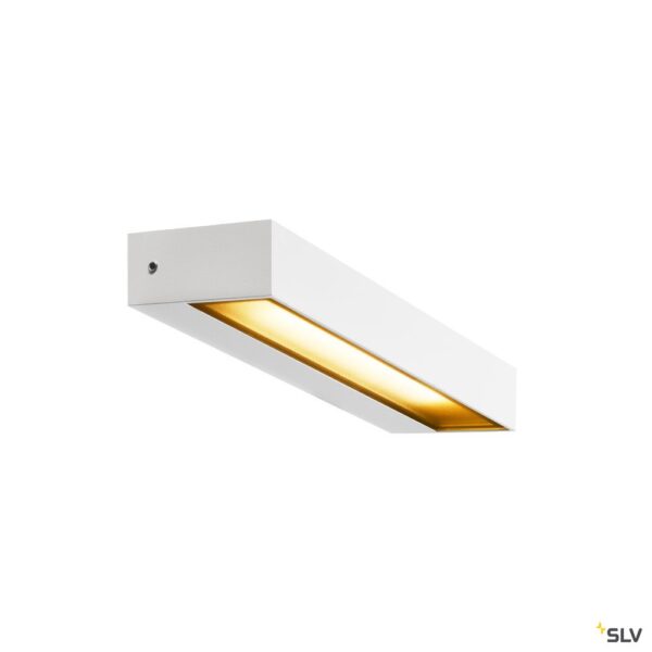 SLV Belgium Pema WL LED outdoor wandopbouwlamp IP54 wit 3000K Plafondarmaturen