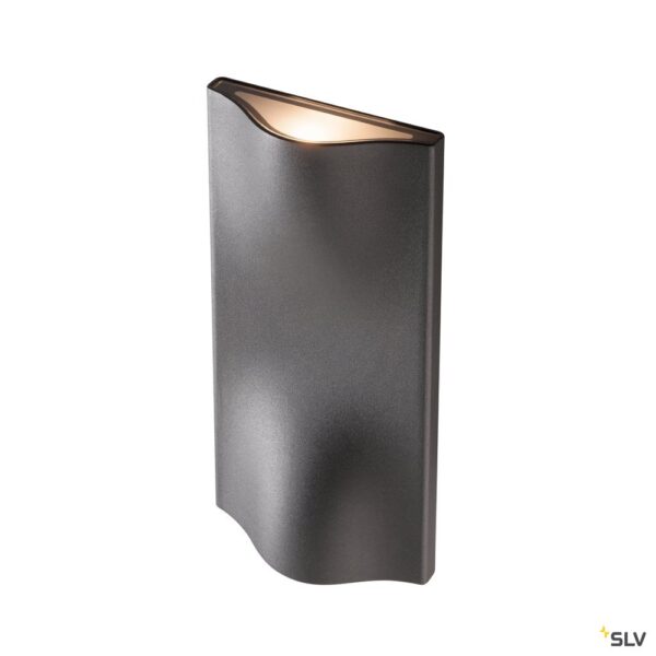 SLV VILUA UP/DOWN WL outdoor wandarmatuur antraciet IP54 100° Wandarmaturen