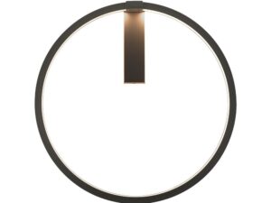 SLV ONE 60 DALI indoor LED wandarmatuur zwart 3000/4000K Wandlampen