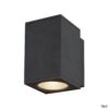 SLV ENOLA SQUARE M single outdoor LED wandarmatuur antraciet CCT 3000/4000K Wandarmaturen