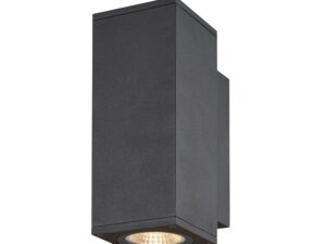 SLV ENOLA SQUARE UP/DOWN S outdoor LED wandarmatuur antraciet CCT 3000/4000K Wandarmaturen