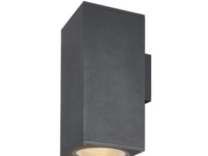 SLV ENOLA SQUARE UP/DOWN L outdoor LED wandarmatuur antraciet CCT 3000/4000K Wandarmaturen