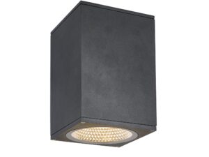 SLV ENOLA SQUARE L outdoor LED plafondarmatuur antraciet CCT 3000/4000K Wandarmaturen