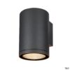 SLV ENOLA ROUND L single outdoor LED wandarmatuur antraciet CCT 3000/4000K Wandarmaturen