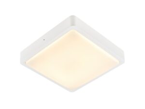 SLV AINOS SQUARE SENSOR outdoor LED wanden plafondarmatuur wit CCT Switch 3000/4000K Wandarmaturen