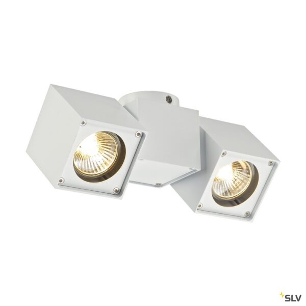 SLV Belgium ALTRA DICE II WIT GU10 max. 2x50W Plafondarmaturen