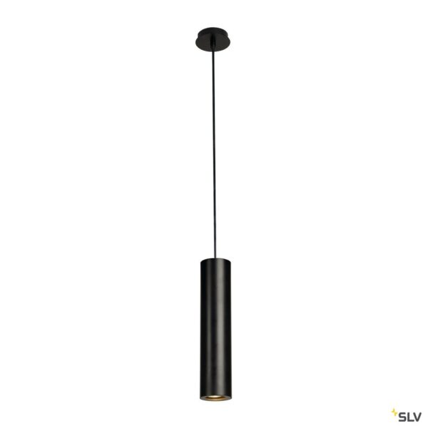 SLV Belgium ENOLA_B pendel PD-1 mat zwart GU10 max. 50W Pendelarmaturen