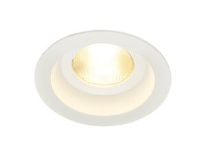 SLV Belgium CONTONE Downlight rond wit 13W LED warm wit IP44 Led inbouwspots