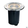 SLV Belgium DASAR 80 outdoor grondinbouwspot QPAR51 IP67 rond roestvrij staal 316 35W Spikes
