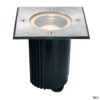 SLV Belgium DASAR 80 outdoor grondinbouwspot QPAR51 IP67 hoekig roestvrij staal 316 35W Spikes