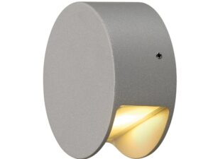 SLV PEMA LED wandarmatuur zilvergrijs  1x 33W 3200K Wandarmaturen
