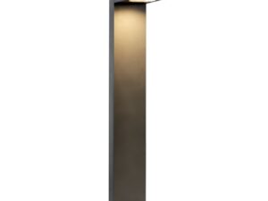 SLV Belgium Quadrasyl SL 75 tuinpaaltje 1x11W Gx53 230V + verankeringsset antraciet IP44 Staanlampen