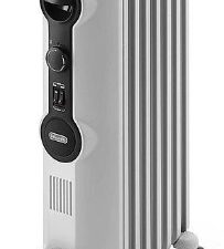 DeLonghi Olieradiator Radia S 2000W 472x160x650mm 60m³ 9 verwarmingselementen Convectoren