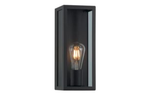 PSM LIGHTING POLO opbouw wandlicht zwart textuur Wandlampen