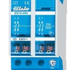 Eltako XS12400230V Elektromechanische Impulsschakelaar 4NO 25A Teleruptoren en impulsschakelaars