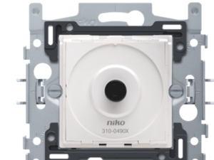 Niko draaiknopdimmer voor ledlampen 4 – 200 Watt 2-draads 310-04900 Niko draaiknopdimmer voor ledlampen 4 – 200 Watt 2-draden