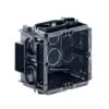 Helia Q-range 10 stuks inbouwdozen universeel 50 mm Inwerkdozen Steen
