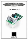 Aldes Sat modbus RTU voor regeling DFE Toebehoren