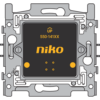 Niko Enkelvoudige muurprint met sokkel voor Niko Home Control, 60 x 71 mm, klauwbeves Enkelvoudige lichtbediening