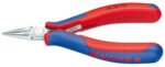 Knipex Elektronica-grijptang VDE standaarduitvoering lengte 115mm Telefoontang