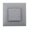 Legrand Valena Next with Netatmo Commande d’éclairage 1 x ON/OFF Alu Valena Next Aluminium