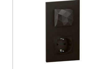 Legrand Valena Next with Netatmo Starterskit met Gateway + Schuko stopcontact Zwart Valena Next Zwart