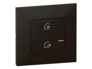 Legrand Valena Next with Netatmo RF-bediening voor scenario vertrek/aankomst Zwart Valena Next Zwart