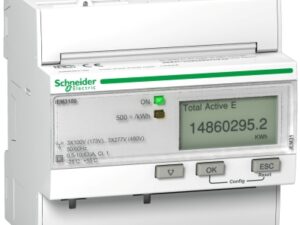 Schneider iEM3100 energiemeter 3-faisg 63A Kwh meters Digitaal en analoog