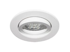 INDIGO ALA1013R inbouwspot richtbaar rond GU10 AUTO PAR16 50W 230V 30° mat wit Inbouwspots GU10