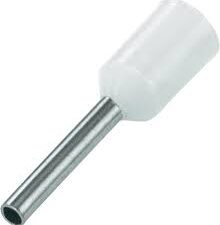 100 x dereindhuls ivoor geïsoleerd 16mm² 12mm Adereindhulsen