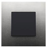 Niko Pure Stainless steel on anthracite