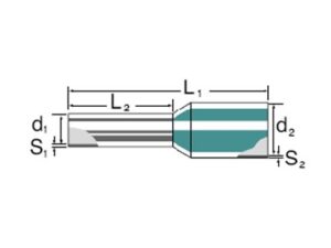 WEIDMUELLER 500 stuks Adereindhuls H0