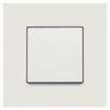Niko original white Afwerkingsset met lens voor elektronische schakelaar of drukknop - Afbeelding 2