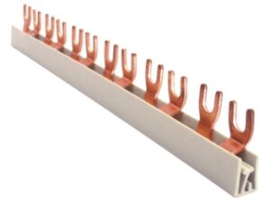 ABB Vynckier Verbindingsrail 2 Polig Lengte 1 meter 10mm² 2 Fasen
