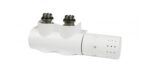 Comap Flexodesign H-blok set met insert 1/2″ wit H-blok muuraansluiting
