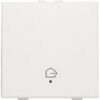 Niko original white Drukknop met led symbool ”woning verlaten” Niko home control enkelvoudige drukknop "woning verlaten"