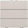 Niko Original light grey Home Control 6-voudige lichtbediening