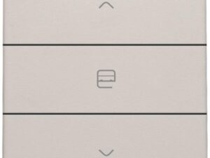 Niko Original light grey Home Control enkelvoudige bediening motorsturing met 3-voudige toets