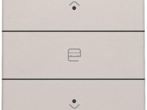 Niko Original light grey Home Control enkelvoudige bediening motorsturing met 3-v toets+led