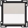 Niko Original light grey Toets met tekstveld voor drukknop Niko Original Light Grey