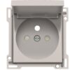 Niko Original light grey Afwerkingsset voor stopcontact met klapdeksel 28