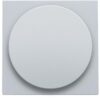 Niko intense sterling Centraalplaat voor universele draaiknopdimmer Niko draaiknopdimmer voor ledlampen 4 – 200 Watt 2-draden